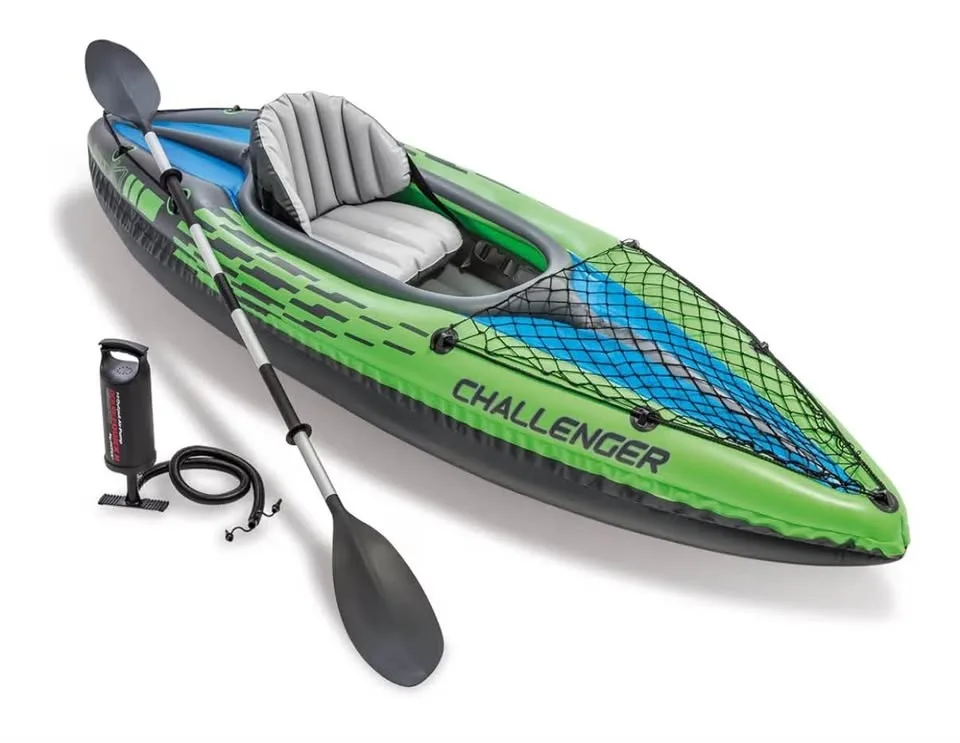 Intex Challenger K1 Inflatable Kayak – Complete Set for $80 image indicator(3)