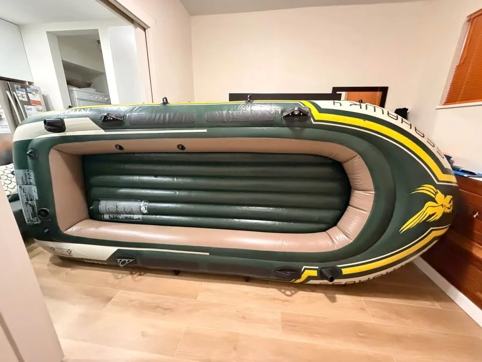 Intex Seahawk 4 Inflatable Boat Complete Set image indicator(8)