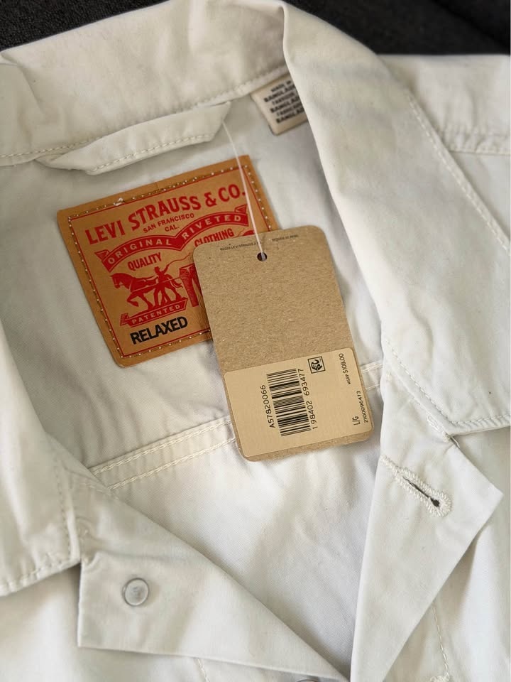 Levi’s Off-White or Cream Trucker Jacket - photo 2