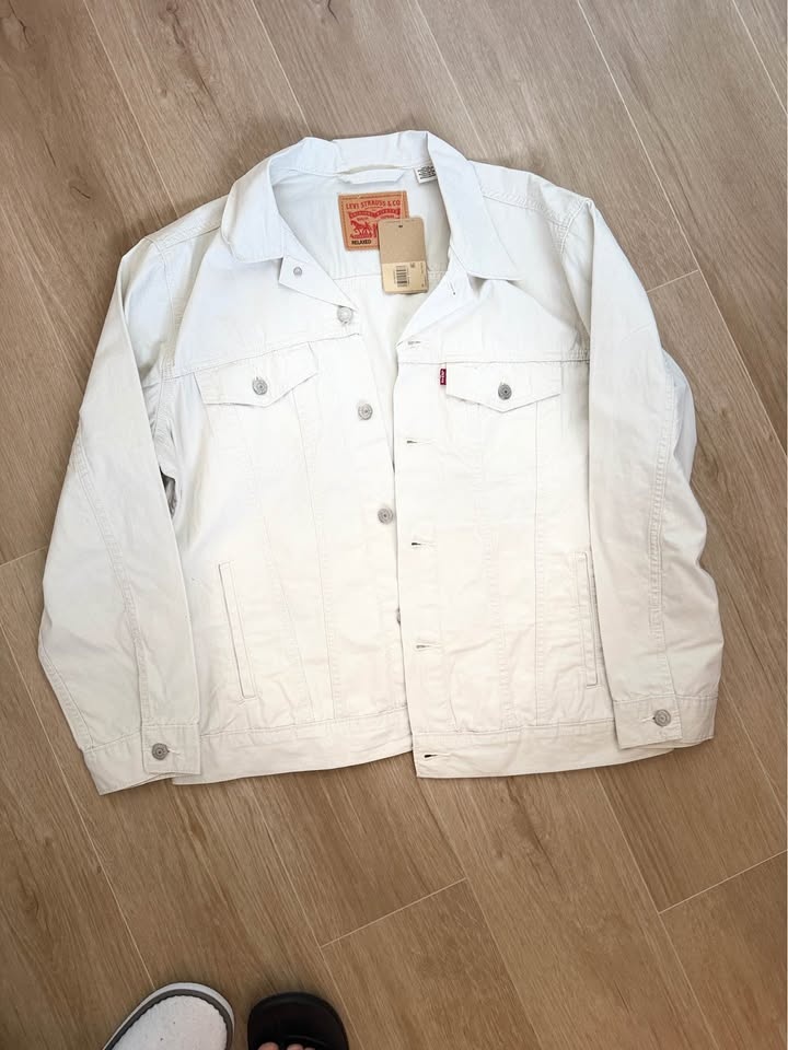 Levi’s Off-White or Cream Trucker Jacket - photo 3