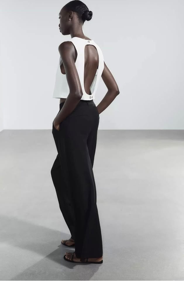 NEW ZARA HIGH WAIST PANTS - photo 4