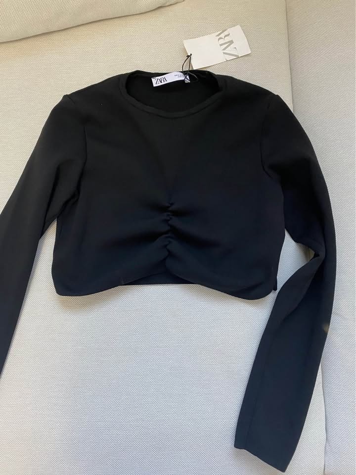 NEW ZARA KNIT CROP TOP - photo 3