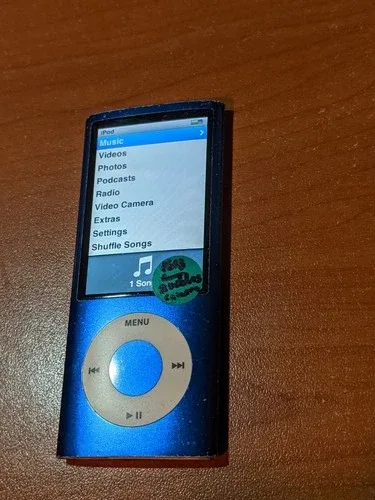 Apple iPod Nano 4th Gen A1285 16GB Blue WORKS! TESTED