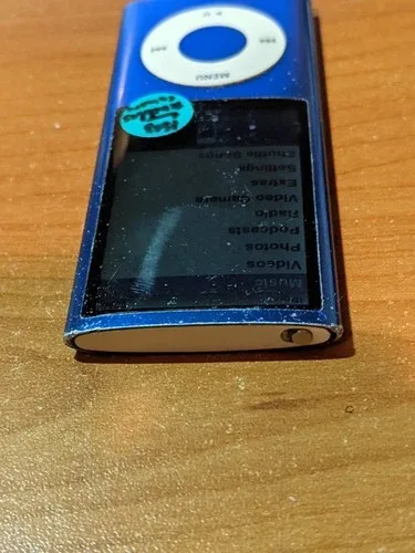 Apple iPod Nano 4th Gen A1285 16GB Blue WORKS! TESTED image indicator(6)