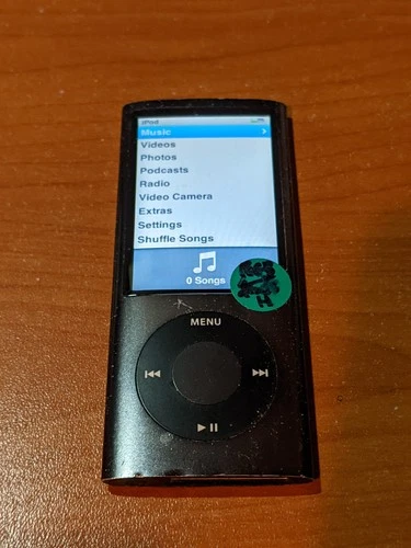 Apple iPod Nano 5th Gen 16GB Black WORKS!