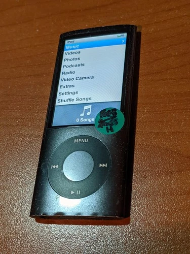 Apple iPod Nano 5th Gen 16GB Black WORKS! - photo 2
