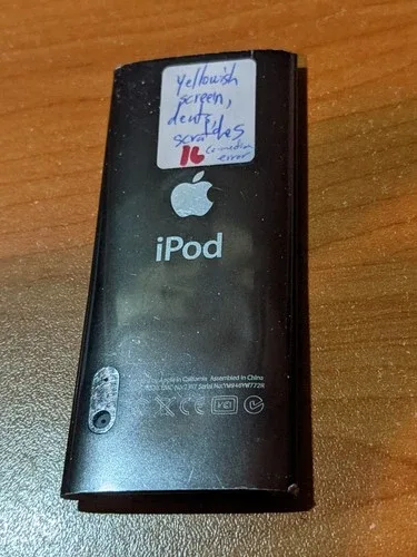 Apple iPod Nano 4th Gen A1285 16GB Black WORKS! image indicator(7)