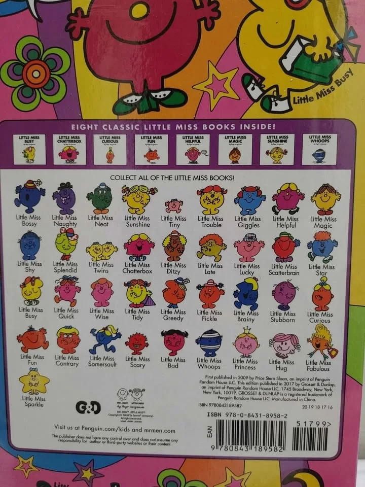Mr. Men Little Miss - 8 Book Set & Cupcake Container image indicator(3)