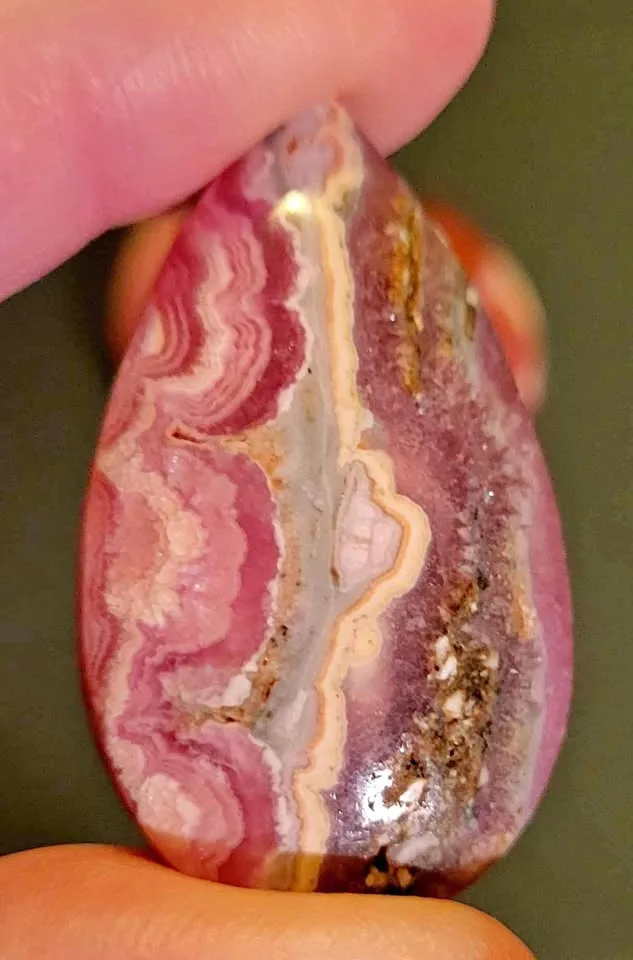 Rhodochrosite Cabochons - Pendants thumbnail
