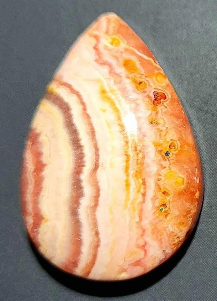 Rhodochrosite Cabochons - Pendants image indicator(9)
