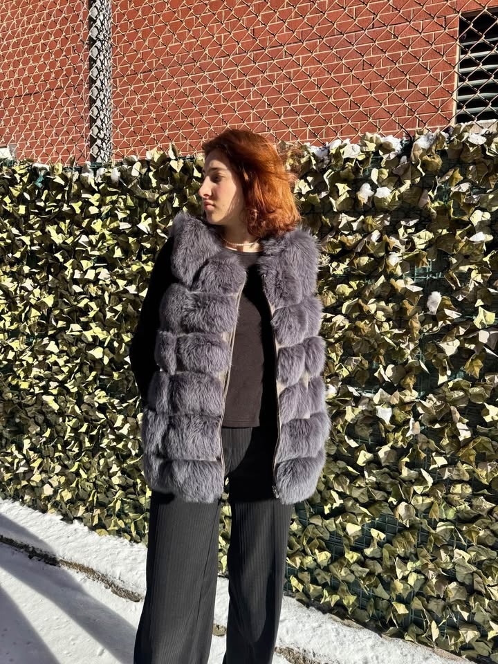 natural Fur Vest - photo 4