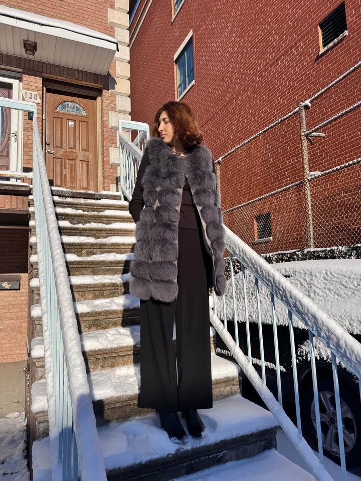 natural Fur Vest - photo 5