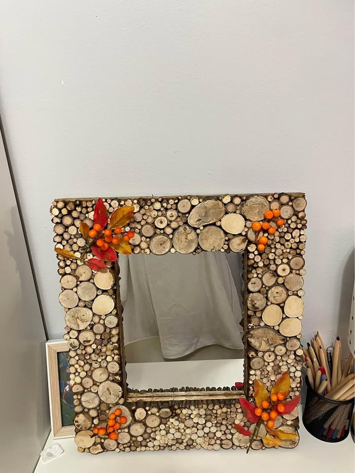 Mirror hand made