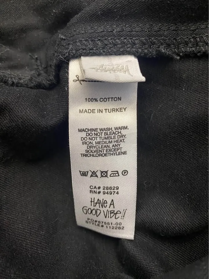 Stussy Black Shorts image indicator(8)