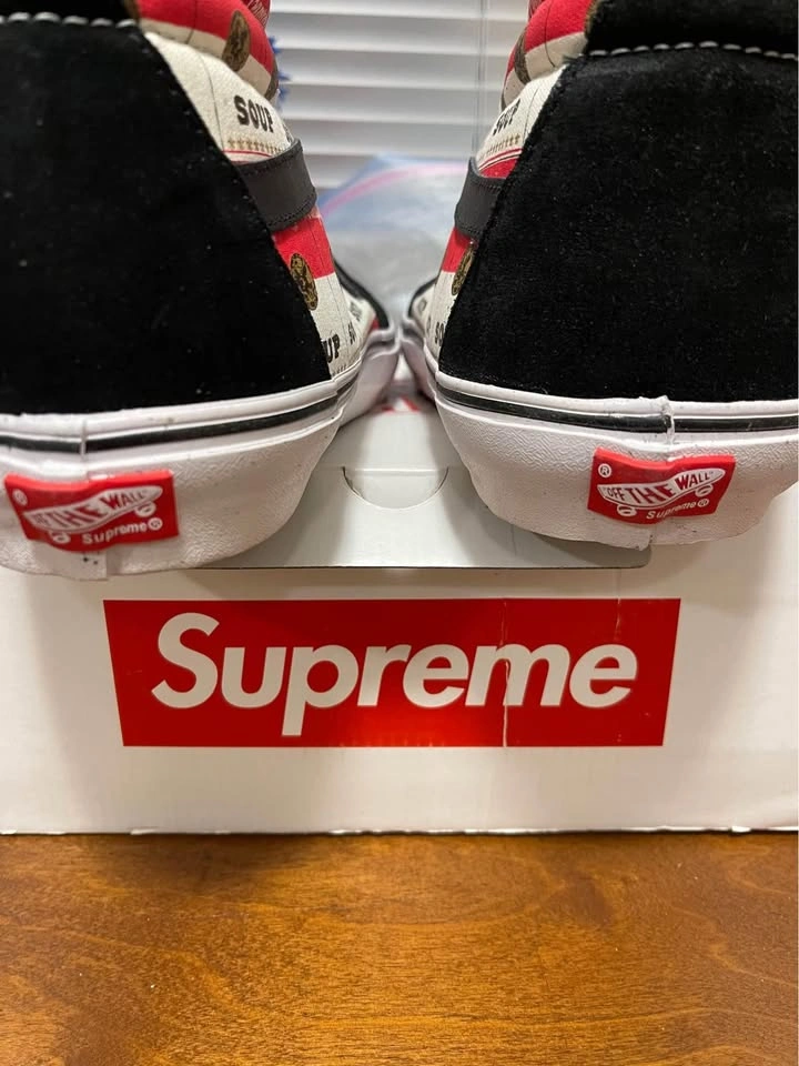 Supreme vans sk8-hi Campbell’s - photo 2