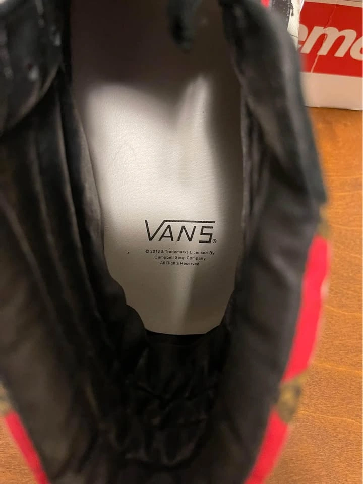 Supreme vans sk8-hi Campbell’s - photo 5
