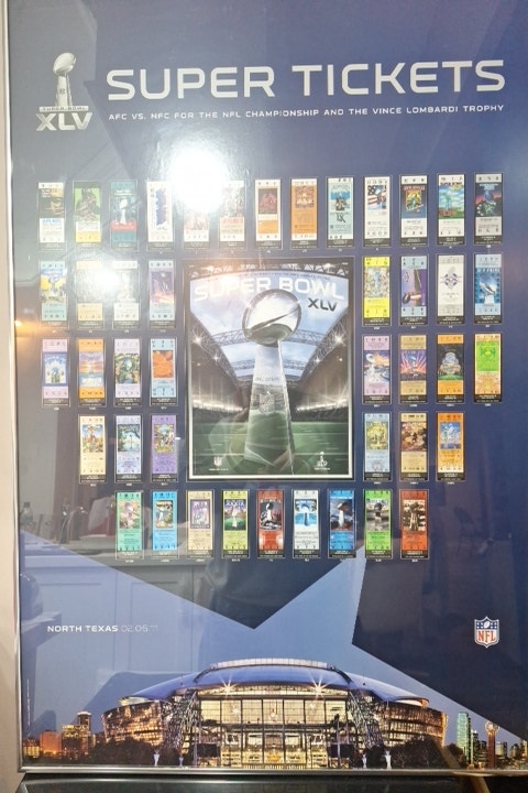 NFL - SUPER BOWL STUBS 1 - SB44