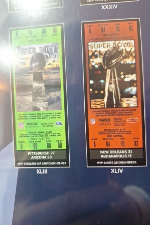 NFL - SUPER BOWL STUBS 1 - SB44 - photo 3