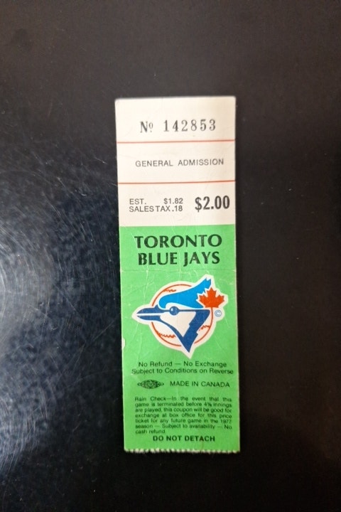 TORONTO BLUE JAYS, Souvenir Programs - 1977, 78, 79 & Stubs - photo 4