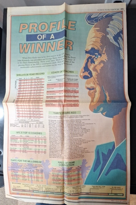 DON SHULA - Miami Dolphins - photo 2