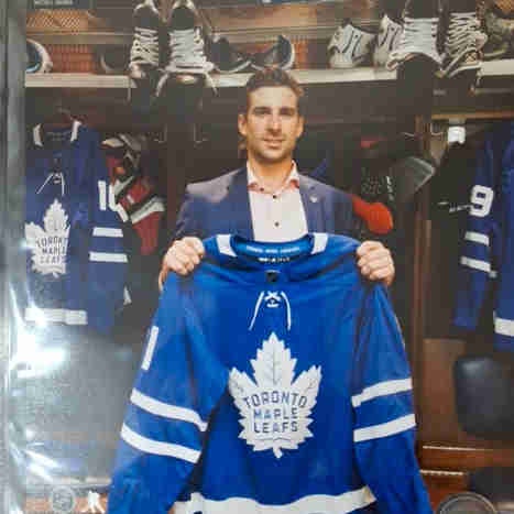 JOHN TAVARES #91 & MITCH MARNER #16 Maple Leafs (2024)