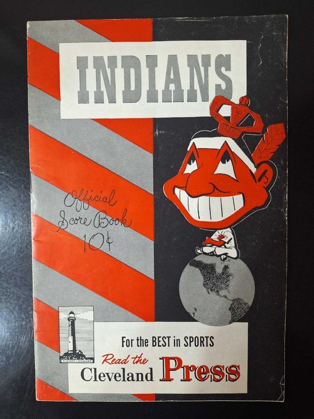 CLEVELAND INDIANS - 1949 Official Program