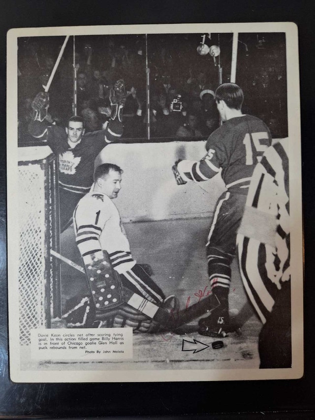 DAVE KEON #14 - Toronto Maple Leafs - photo 2