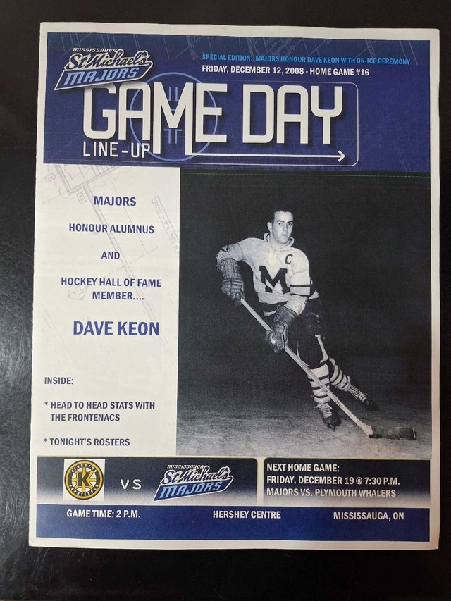 DAVE KEON #14 - Toronto Maple Leafs - photo 3