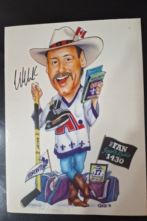 WENDEL CLARK #17 - Toronto Maple Leafs - photo 3