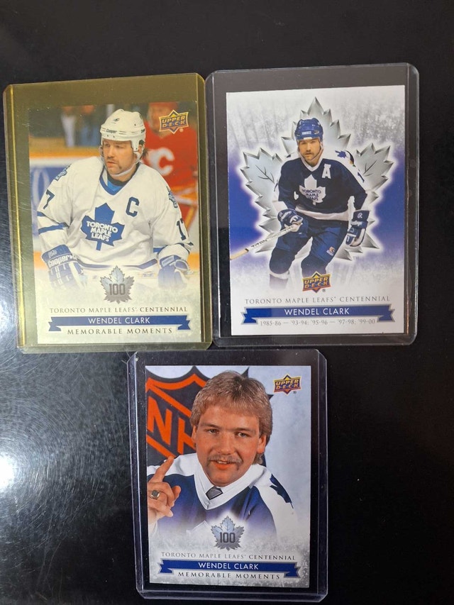 WENDEL CLARK #17 - Toronto Maple Leafs - photo 5