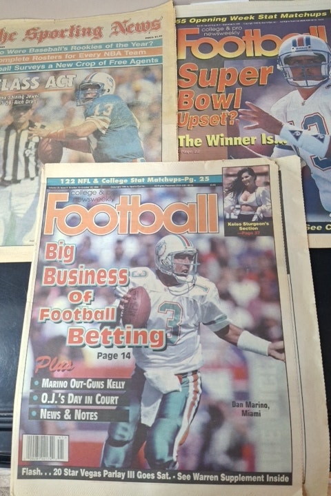 DAN MARINO #13 - Mags,News Clips - photo 5