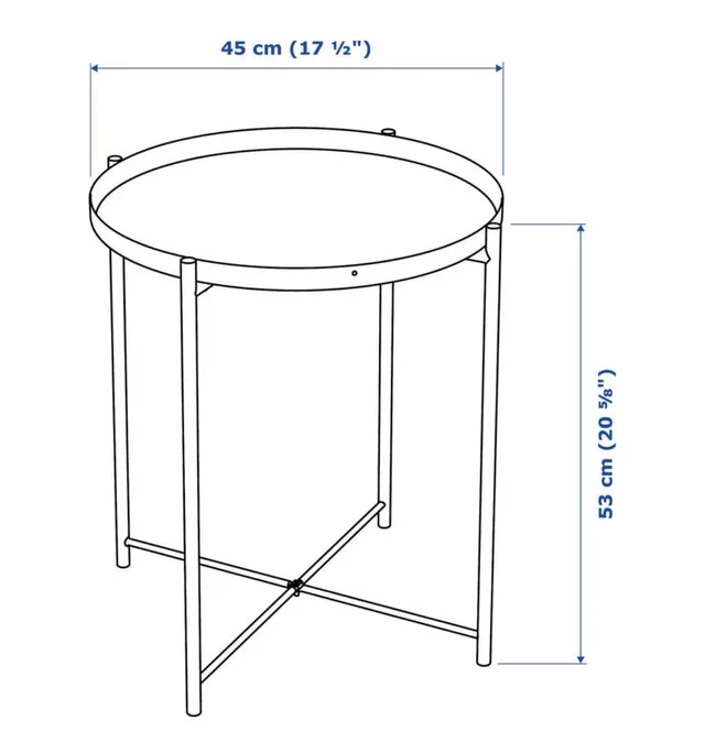 IKEA Gladom Side Table image indicator(4)