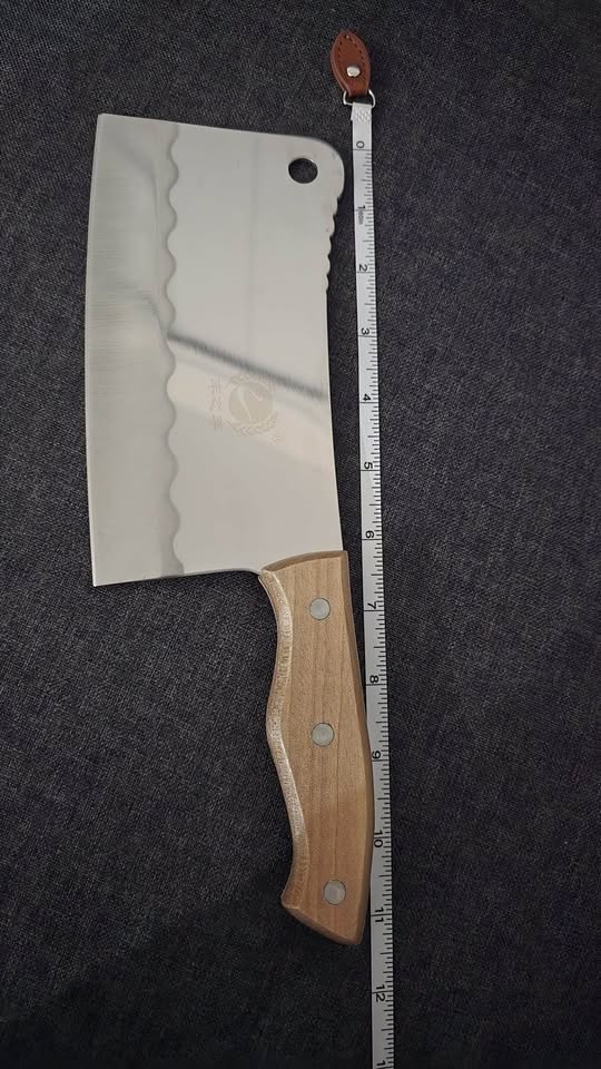 7 inch meat cleaver - photo 3