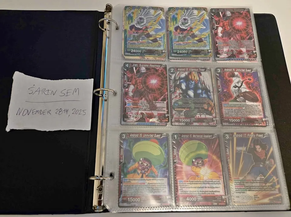Dragon Ball Super Cards Lot