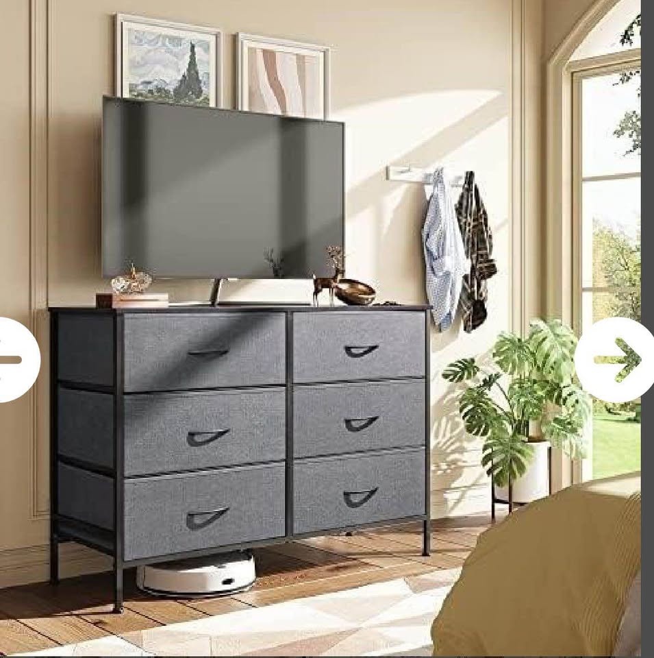 New open box fabric drawer dresser - photo 2