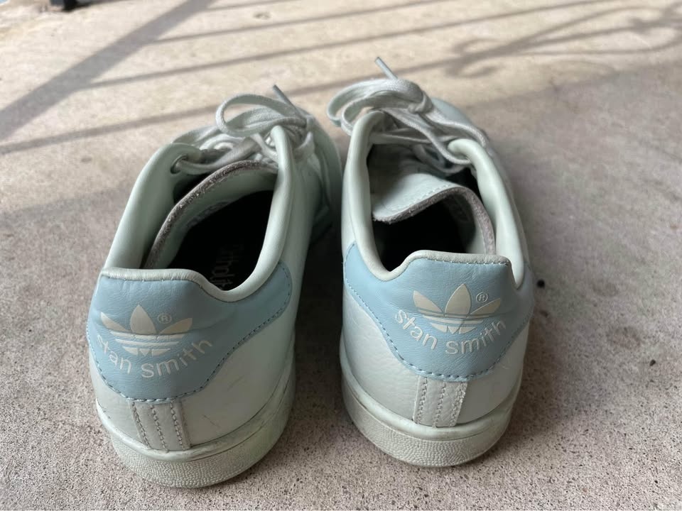 Adidas Stan Smith shoes in mint colour size 7w or 5y - photo 2