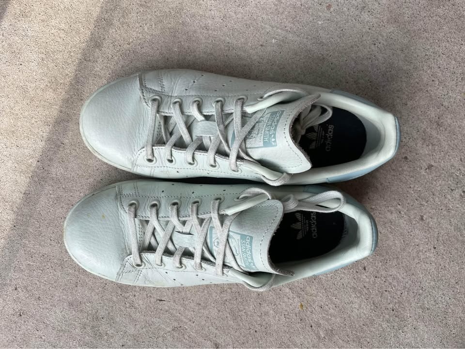 Adidas Stan Smith shoes in mint colour size 7w or 5y - photo 3
