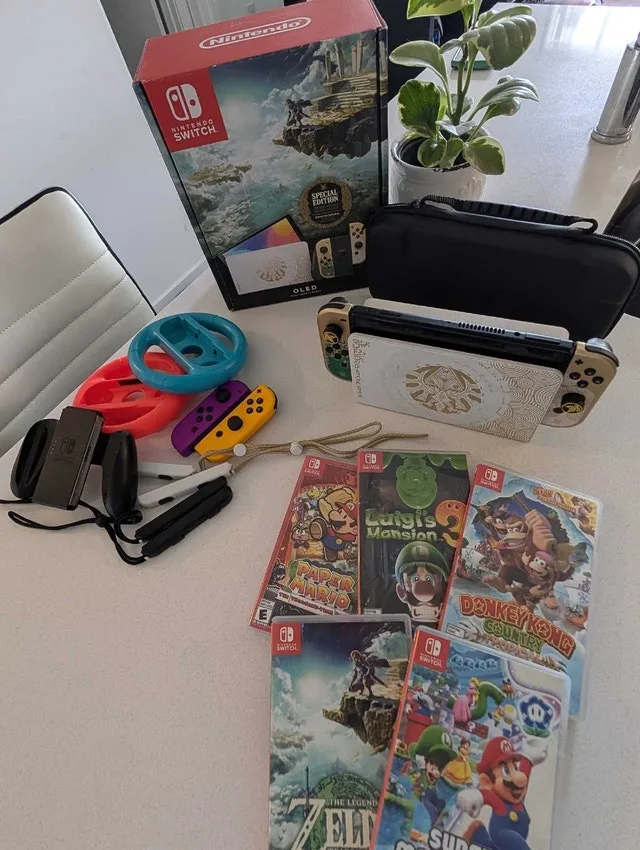 Oled Tears Of Kingdom Edition Switch