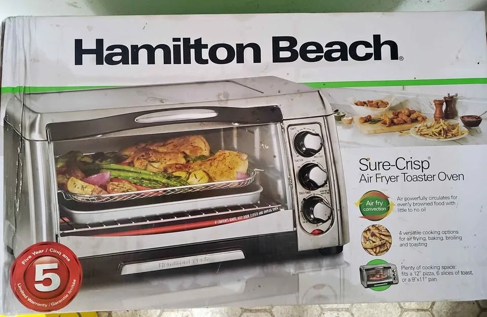 Hamilton Beach Air Fryer Toaster Oven