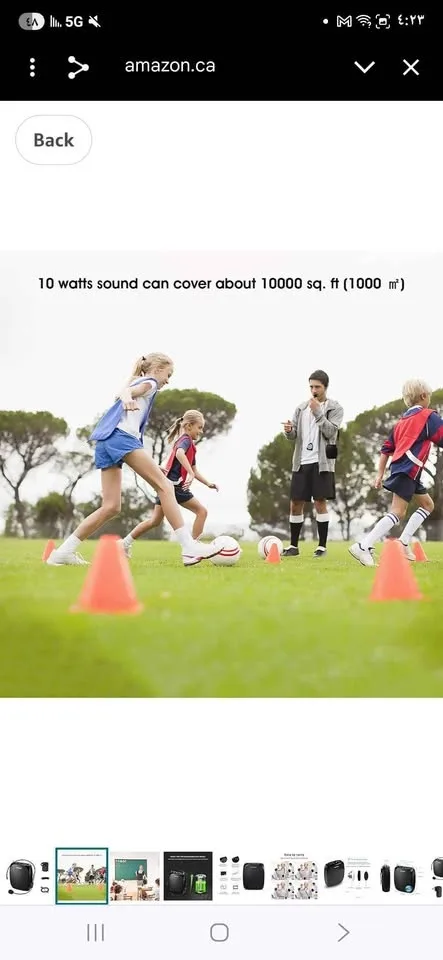 Portable amplifierZOWEETEK Mini Voice Amplifier image indicator(6)