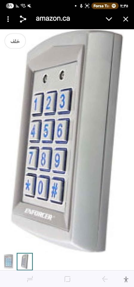 Seco-Larm Enforcer Access Control Keypad, Outdoor - photo 2