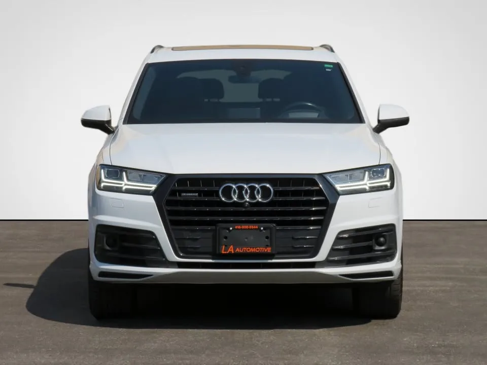 2018 Audi q7 3.0 s-line tfsi progressiv w/360* cam panoroof carp image indicator(2)