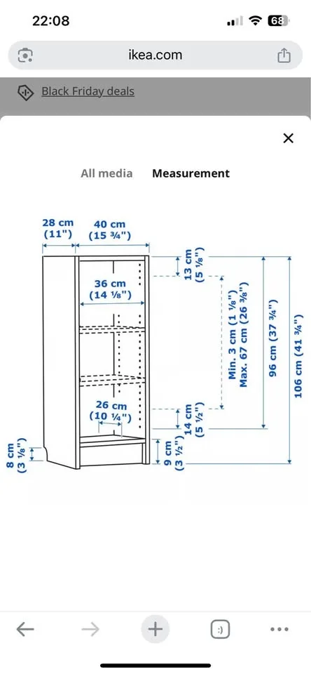 IKEA Billy Bookcase image indicator(2)