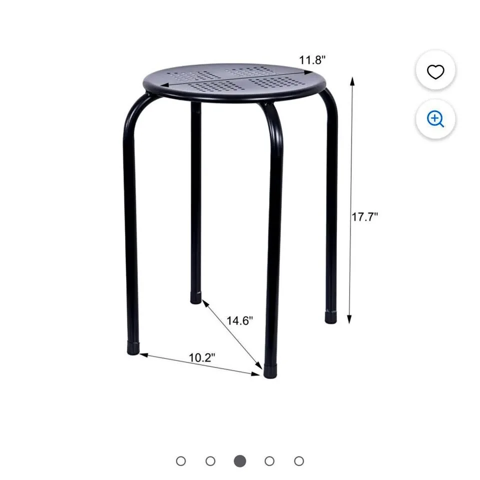 Black stool