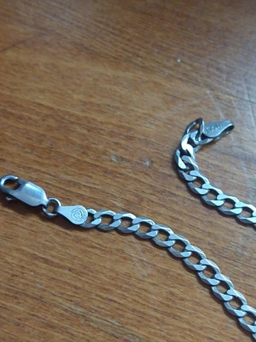 24 inch sterling silver chain With Necklace Cross - photo 2