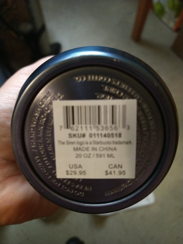 starbucks vacuum insulated water bottle - photo 3