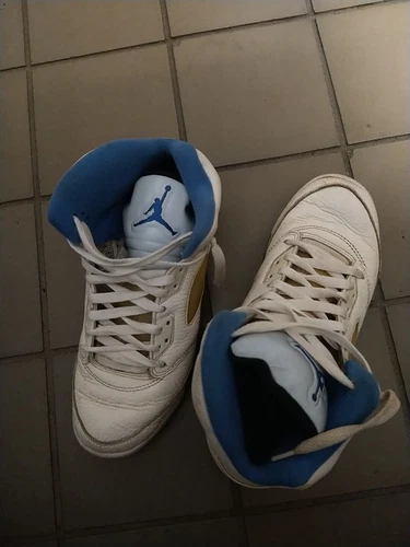 Nike Air Jordan 5 Retro GS Stealth 2.0 Size 7Y