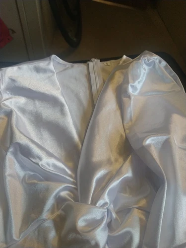 Deft Sharp Women's Rushed Form Size Small, White - photo 5