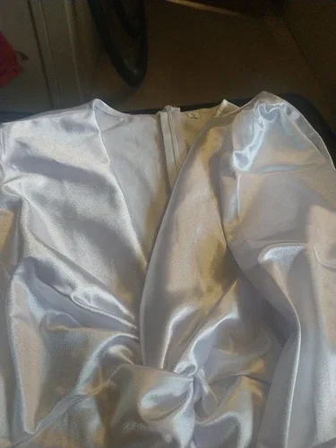 Deft Sharp Women's Rushed Form Size Small, White image indicator(5)