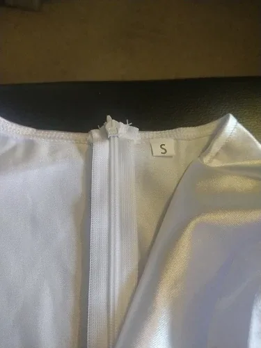 Deft Sharp Women's Rushed Form Size Small, White image indicator(6)